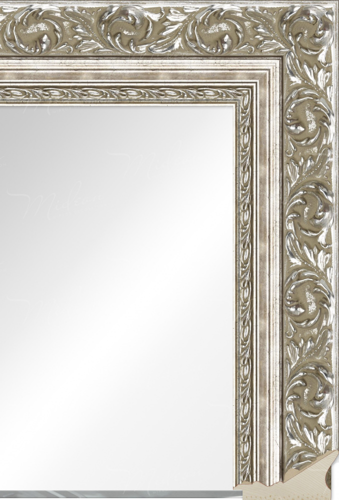Зеркало напольное "Ребекка Серебро"